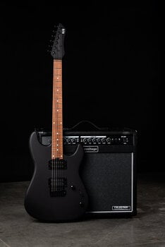 Elektrikitarr PSD Guitars SPS-100M Matte Black Elektrikitarr - 8