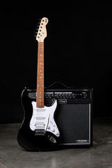 E-Gitarre PSD Guitars STC-100-HSS Black E-Gitarre - 7