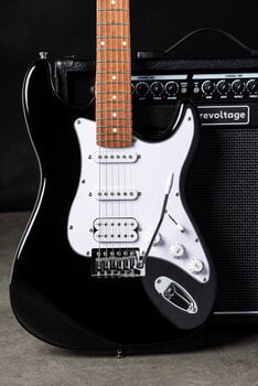 Elektrinė gitara PSD Guitars STC-100-HSS Black - 10