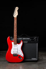 E-Gitarre PSD Guitars STC-100-HSS Red E-Gitarre - 7