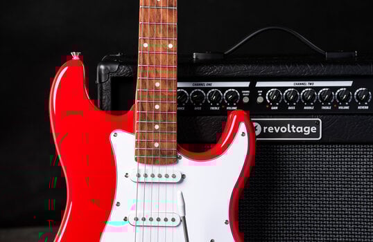 Elektrická kytara PSD Guitars STC-100-HSS Red Elektrická kytara - 10