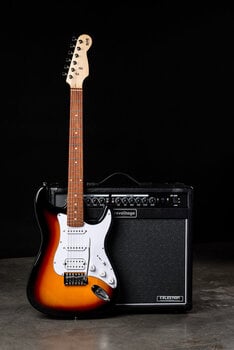 Electric guitar PSD Guitars STC-100-HSS Sunburst Electric guitar (Like new) - 8