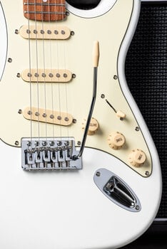 Electric guitar PSD Guitars STC-100 White Electric guitar - 10
