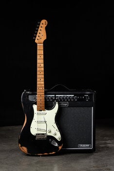 Електрическа китара PSD Guitars STC-300R Black Електрическа китара (Като ново) - 8