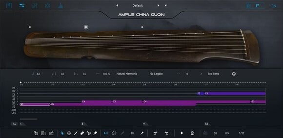 VST Instrument Ample Sound Ample China Guqin - ACGQ (Digital product) - 5