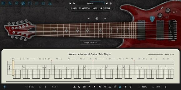 VST-instrument Ample Sound Ample Metal Hellrazer - AMH - 2