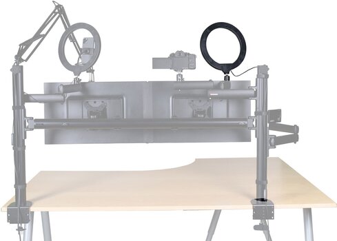 Holder for smartphone or tablet Gator Frameworks ID Series Creator Tree Ring Light Fixture - 2