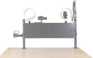 Στήριγμα για Smartphone ή Tablet Gator Frameworks ID Series Creator Tree Ring Light Fixture - 2