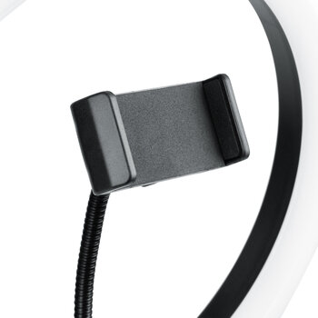 Holder for smartphone or tablet Gator Frameworks ID Series Creator Tree Ring Light Fixture - 4