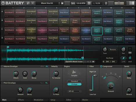 Plug-in de software para processadores FX Native Instruments KOMPLETE 15 SELECT Beats (Produto digital) - 4