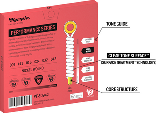 Struny pro elektrickou kytaru Olympia PF-E0942 Struny pro elektrickou kytaru - 2
