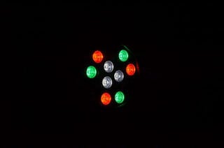 LED PAR LWS miniRGB 12X3W LED PAR - 7