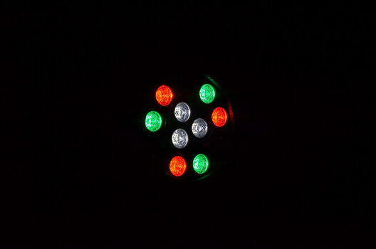 LED PAR LWS miniRGB 12X3W LED PAR (Like new) - 8