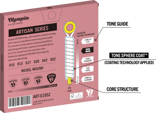 Struny pro elektrickou kytaru Olympia ART-E1052 Struny pro elektrickou kytaru - 2
