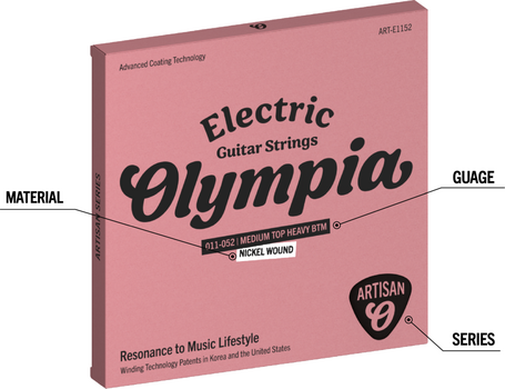 Guitar strings Olympia ART-A1152 Guitar strings - 2