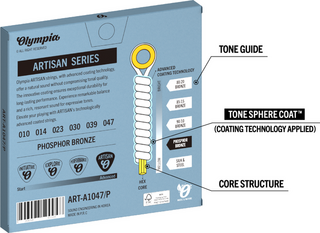 Guitar strings Olympia ART-A1047/P Guitar strings - 2