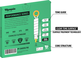 Bass guitar strings Olympia PF-B4095/FW Bass guitar strings - 2