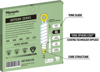 Struny pro 5-strunnou baskytaru Olympia ART-B45128 Struny pro 5-strunnou baskytaru - 2