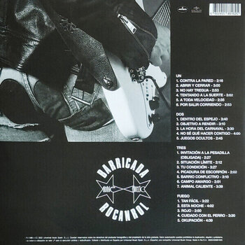 Vinyl Record Barricada - Double Directo (Limited Edition) (Reissue) (White & Grey Coloured) (LP) - 6