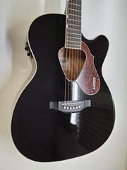 Jumbo z elektroniką Gretsch G5013CE Rancher Jr. Black Jumbo z elektroniką (Jak nowe) - 1