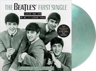 Vinylskiva Various Artists - Beatles' First Single (Limited Edition) (Crystal Clear/Transparent Green Coloured) (180 g) (LP) - 1