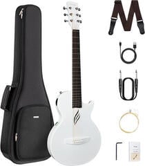 Chitarra Semiacustica Enya Music Nova Go Acoustic Plus SP1 White Chitarra Semiacustica - 2