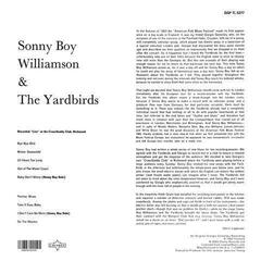LP ploča Sonny Boy Williamson & The Yardbirds - Recorded Live At The Craw-Daddy Club, Richmond (London) (Remastered) (Reissue) (LP) - 2