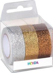 Material Heyda 203584374 Bandă cu sclipici Gold/Silver/Bronze - 1