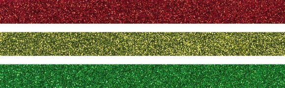 Materiál Heyda 203584377 Glitrovaná páska X-Mas - 3