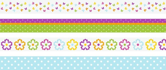 Material Heyda 203584381 Bandă decorativă Flower - 2