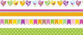 Material Heyda 203584382 Decorative Tape Birds - 1