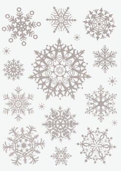 Material Heyda 203584467 Window Stickers Silver - 4