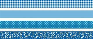 Material Heyda 203584533 Bandă decorativă Azure - 1