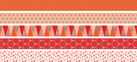 Material Heyda 203584567 Bandă decorativă Coral - 2