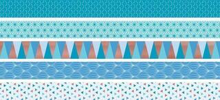 Material Heyda 203584569 Decorative Tape Azure - 1
