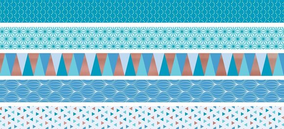 Matériau Heyda 203584569 Ruban décoratif Azure - 2