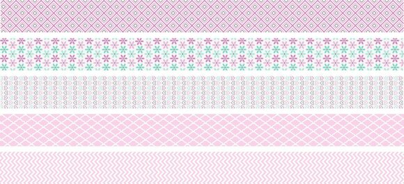 Material Heyda 203584570 Decorative Tape Rose - 2