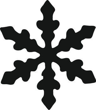 Poinçon décoratif Heyda Poinçon décoratif Flocon de neige - 3