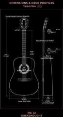 Akustická gitara Bromo BAR1H Historic Akustická gitara - 5