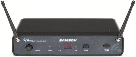 Belaidė sistema Samson Concert 88x Guitar/Bass System - K-Band Belaidė sistema K: 470 - 494 MHz - 6