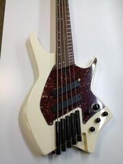 Baixo sem cabeçalho HILS Guitars HNB5 NEXT Ivory Baixo sem cabeçalho (Tao bons como novos) - 1