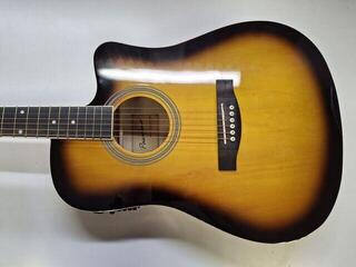 Dreadnought Elektro-Akustikgitarren Pasadena SG028CE Vintage Sunburst Dreadnought Elektro-Akustikgitarren (Beschädigt) - 1