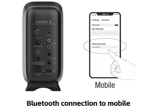 Активен студиен монитор Nux NFM-03 Axon 3 Активен студиен монитор 2 бр. - 6