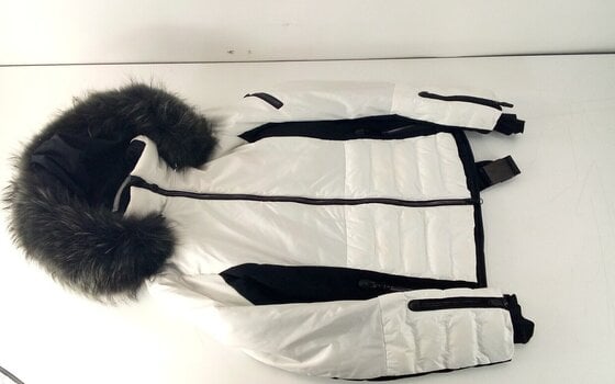 Giacca da sci Sportalm Oxford Womens Jacket with Fur Optical White 36 Giacca da sci (Danneggiato) - 2