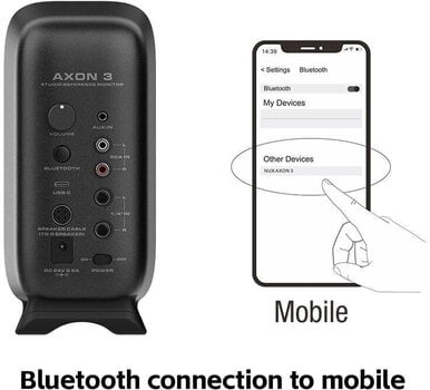 Активен студиен монитор Nux NFM-03 Axon 3 Активен студиен монитор 2 бр. (Като ново) - 13