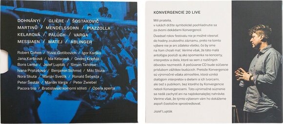 Muusika CD Various Artists - Konvergencie 20 (Digipack) (CD) - 3