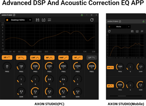 Активен студиен монитор Nux NFM-03 Axon 3 Активен студиен монитор 2 бр. - 9