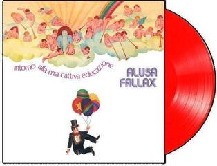 Vinylplade Alusa Fallax - Intorno Alla Mia Cattiva Educazione (Limited Edition) (Clear Red Coloured) (180 g) (LP) - 1