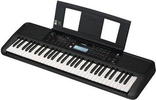 Billentésérzékeny szintetizátor Yamaha PSR-E383 Cover SET Billentésérzékeny szintetizátor Black - 3