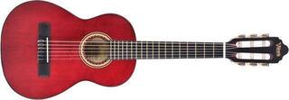 Classical guitar Valencia VC201 SET Trans Wine Red Classical guitar - 3